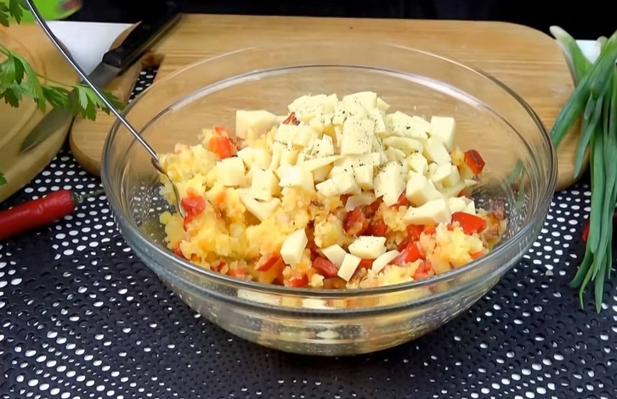 овощная смесь с сыром