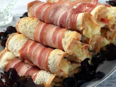 Рулетики в беконе