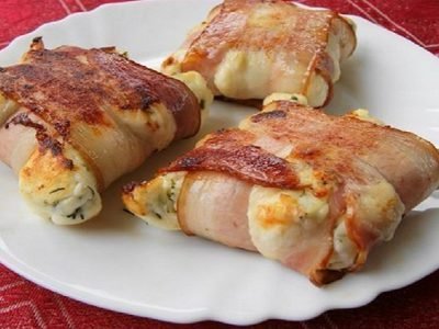 Рулеты из бекона