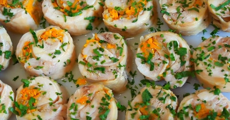 закуска из курицы рецепт