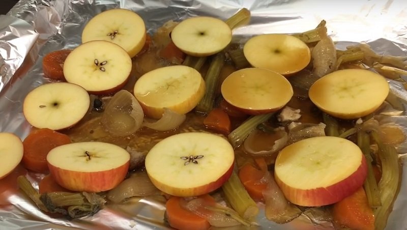 подготовьте противень