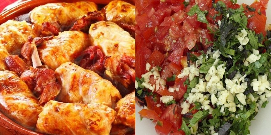 румынские голубцы с фаршем