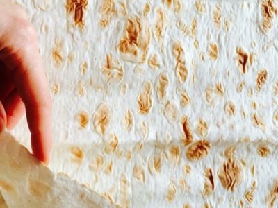 Рваный пирог из лаваша