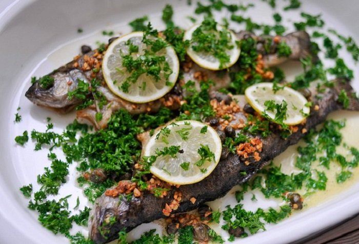 запеченная рыба