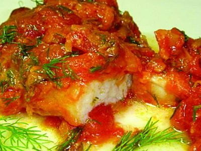 Рыба по-гречески