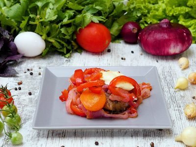 Рыба с овощами