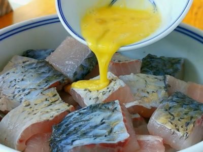 Рыба с сыром тофу