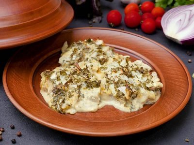 Рыба в горчичной заливке