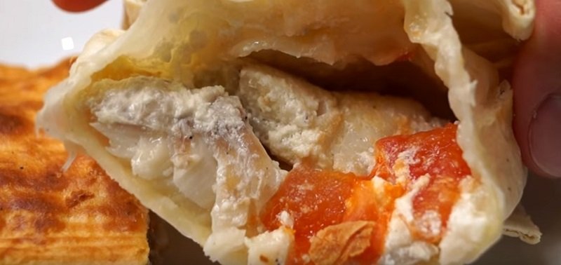 запекать рыбу в лаваше