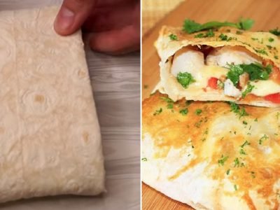 Рыба в лаваше