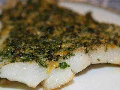 Рыба в пармезановой корочке