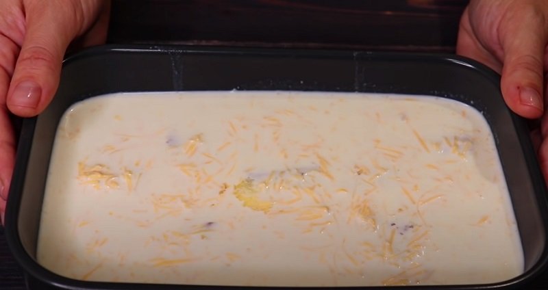 заливание рыбы соусом