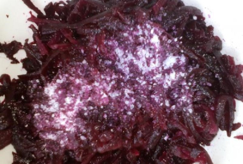 тертая свекла