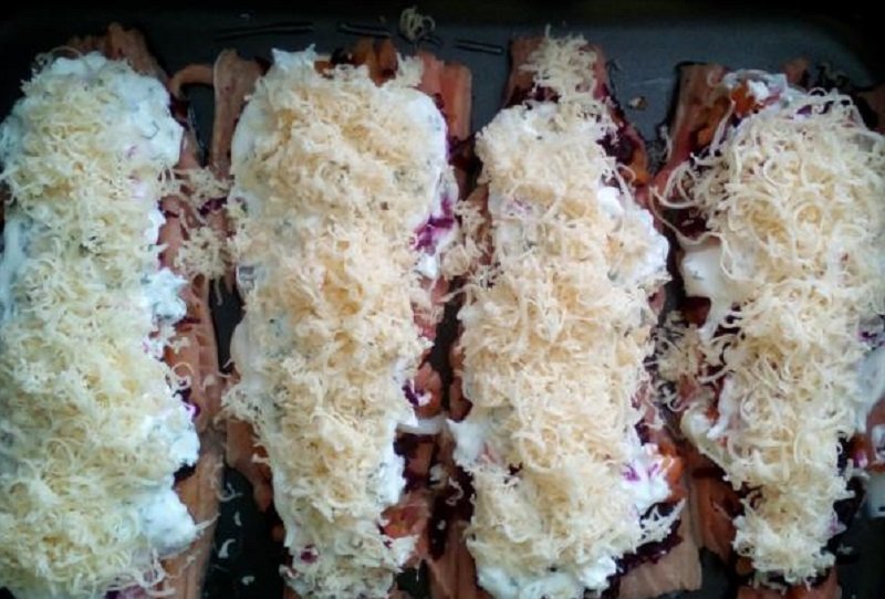 рыба с сыром