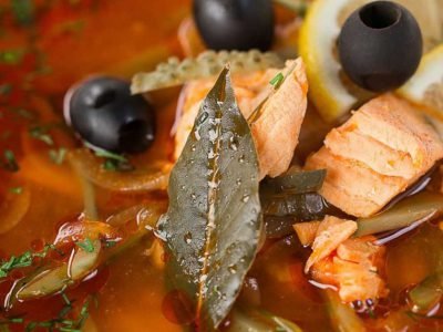 Рыбная солянка