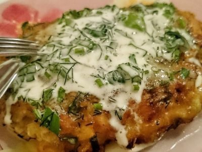 Рыбные драники