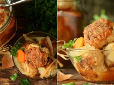 Заготовка: рыбные фрикадельки в маринаде