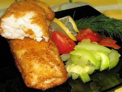 Рыбные котлеты с сыром