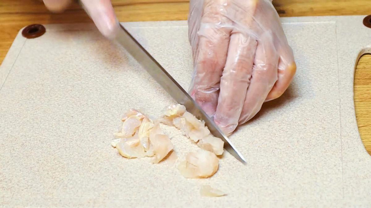 нарезание филе