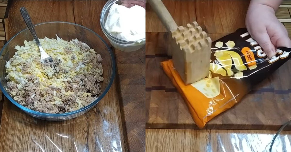 закуска на рыбные шарики