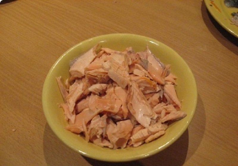 кусочки рыбы