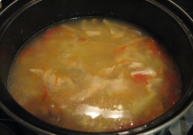 готовый суп