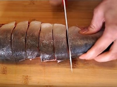 Рыбный суп из горбуши