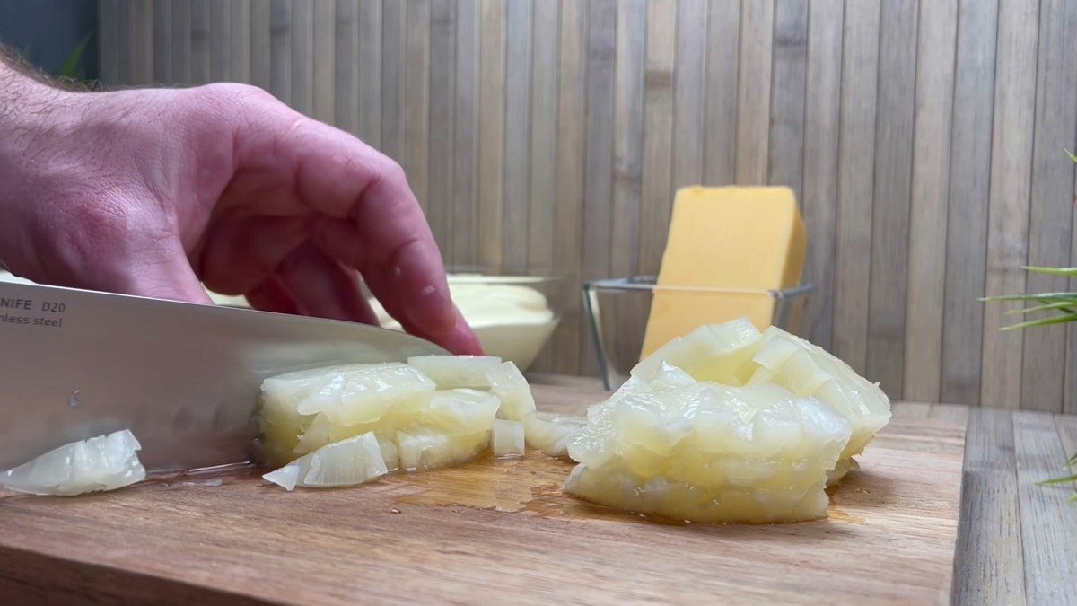 нарезка ананасов