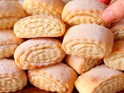 Сахарные рулетики