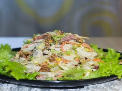 Салат «Анастасия» с омлетом