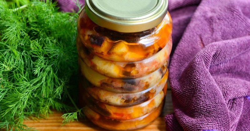 консервация баклажан