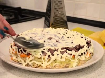 Салат «Белая ночь»