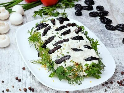 Салат «Береза»