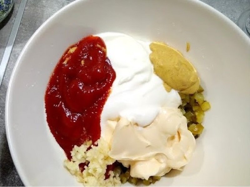 соус для салата