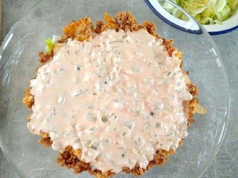 формирование салата