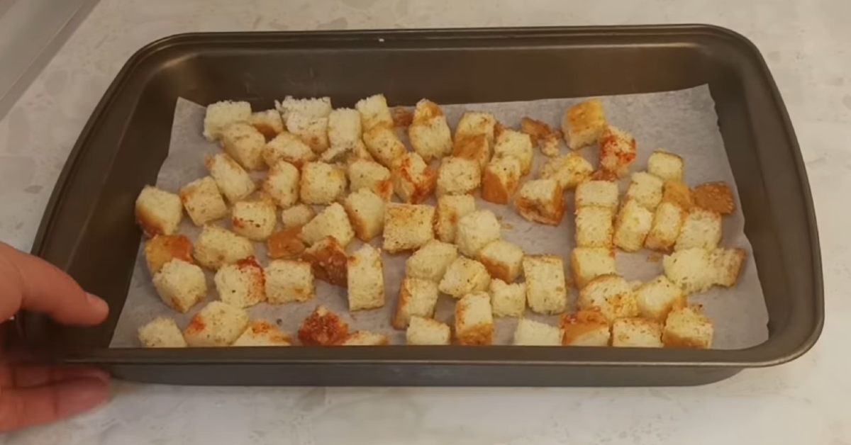 домашние сухарики