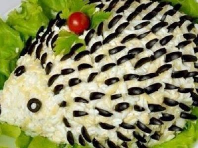 Салат «Ежик»