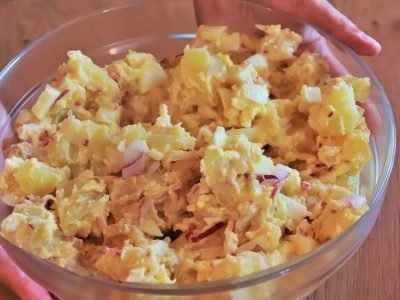 Салат-гарнир из картофеля