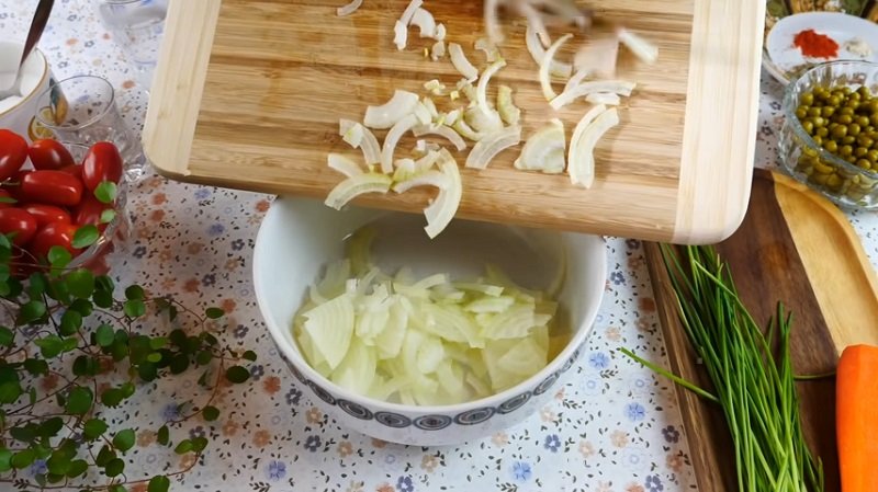 нарезка лука