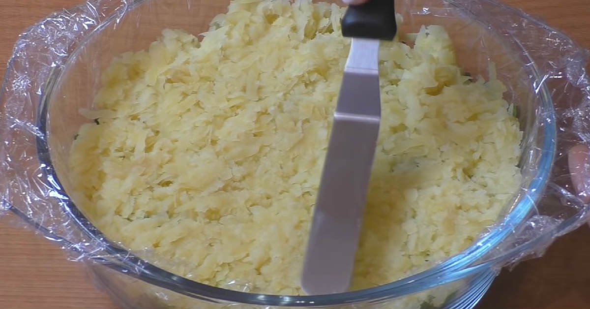 салат с картофелем