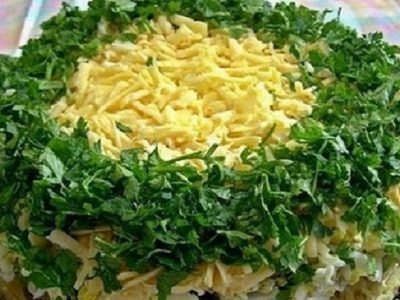 Салат «Грибы под шубой»