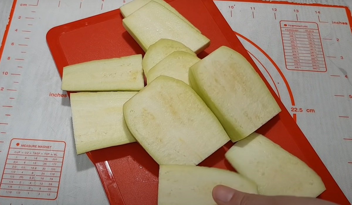 рецепт салата с перцем и баклажанами