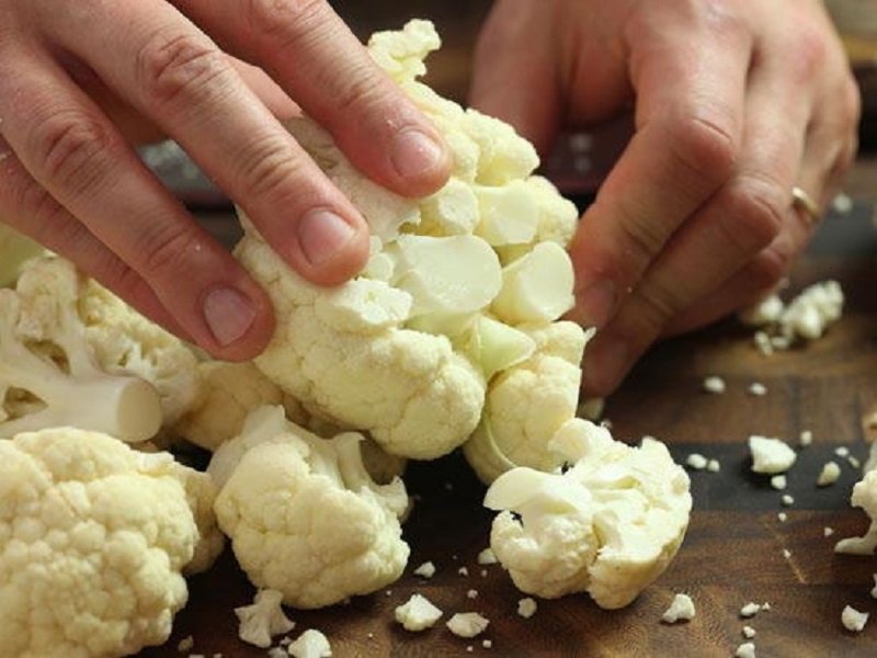 нарезка цветной капусты
