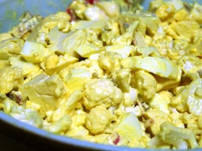 Салат из цветной капусты