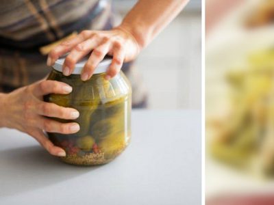 Салат из курицы и соленых огурцов