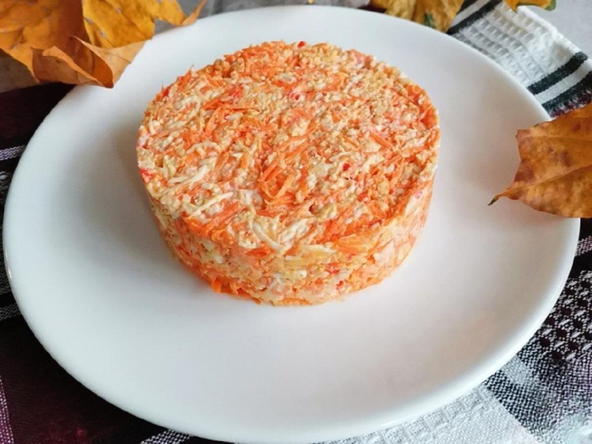 готовый салат из моркови