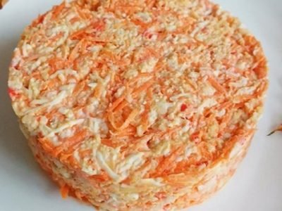 Салат из моркови «Матросский танец»