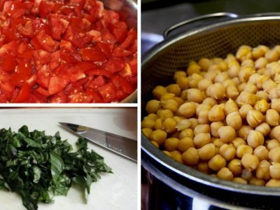 Салат из нута