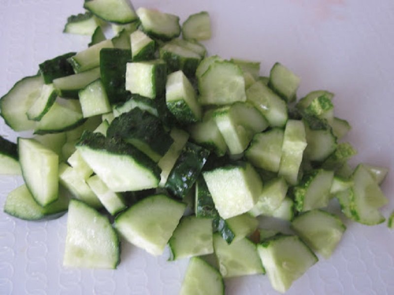 нарезка овощей