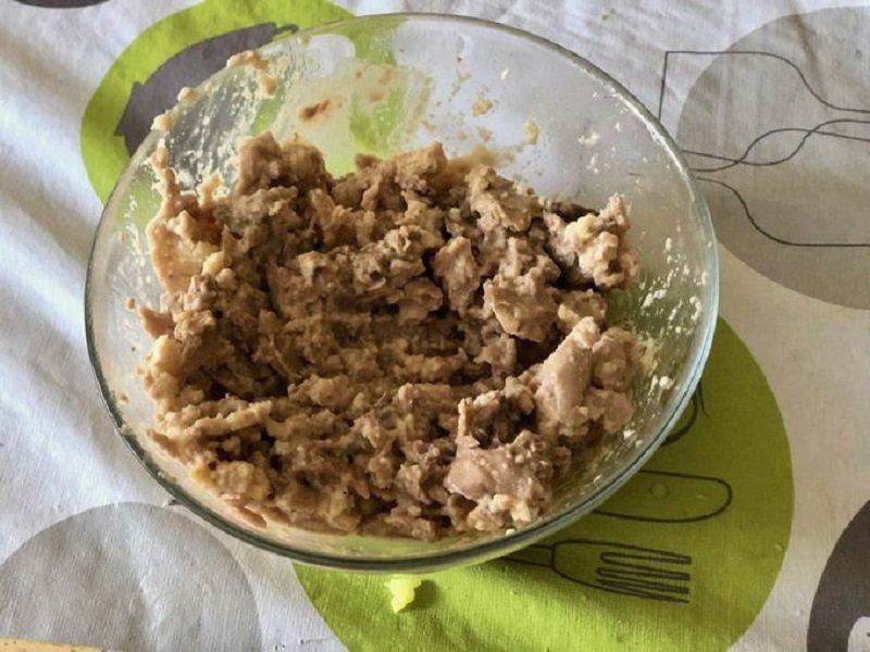 измельчение трески